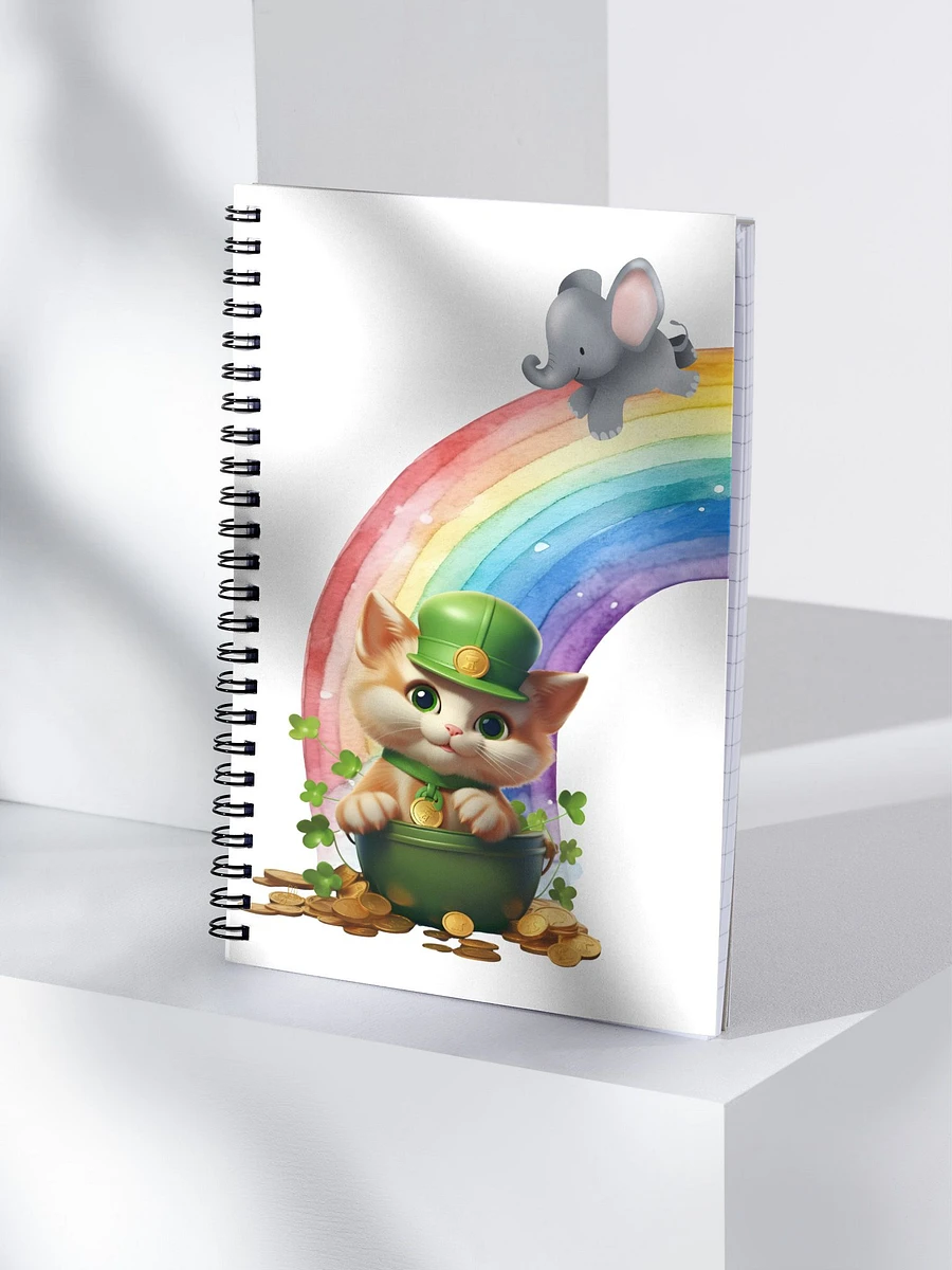 At the End of the Rainbow Spiral Notebook product image (4)