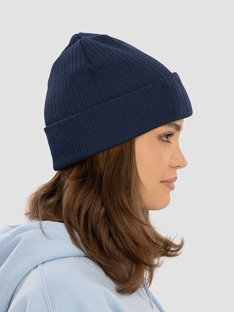 Photo showing Atlantis Ribbed Knit Beanie