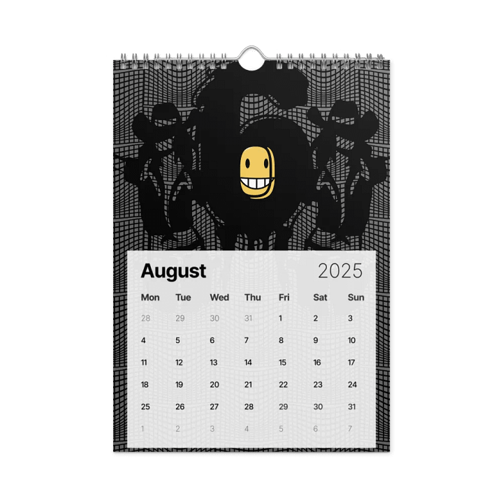 Neon Vibes 2025 Wall Calendar product image (2)