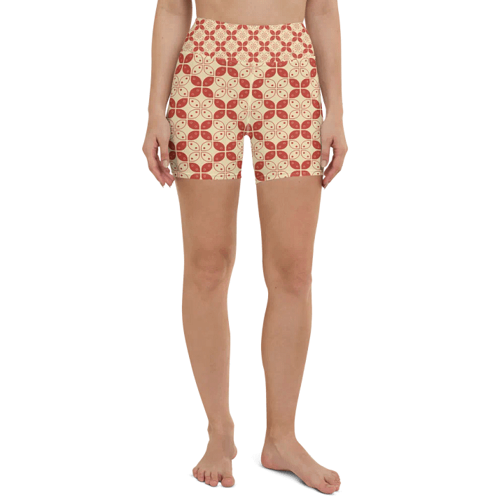 Batik Kawung Yoga Shorts product image (2)