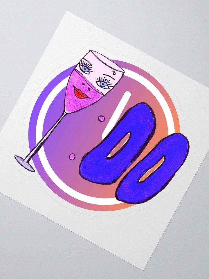 Wine O'Clock Sticker product image (2)