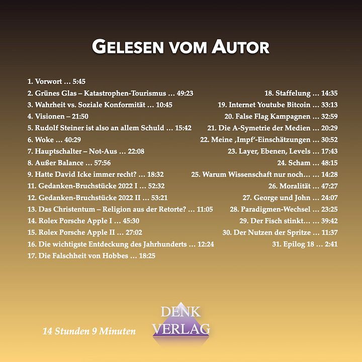 Gedankenspiele 18 - Hörbuch product image (2)