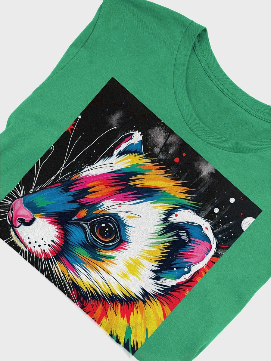 sweet colorful ferret Iconic Comfort Tee product image (5)