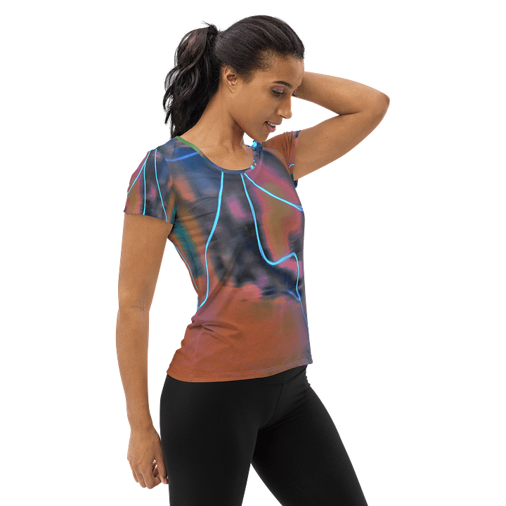 Damen T-Shirt - Elektrische Spannung in Farbe product image (1)