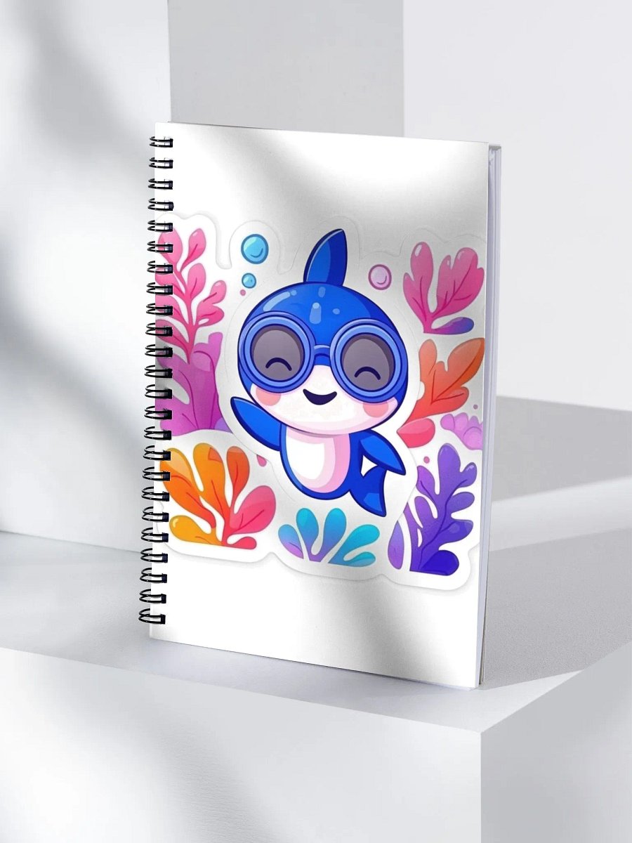 Whimsical Underwater Friend Spiral Notebook product image (4)