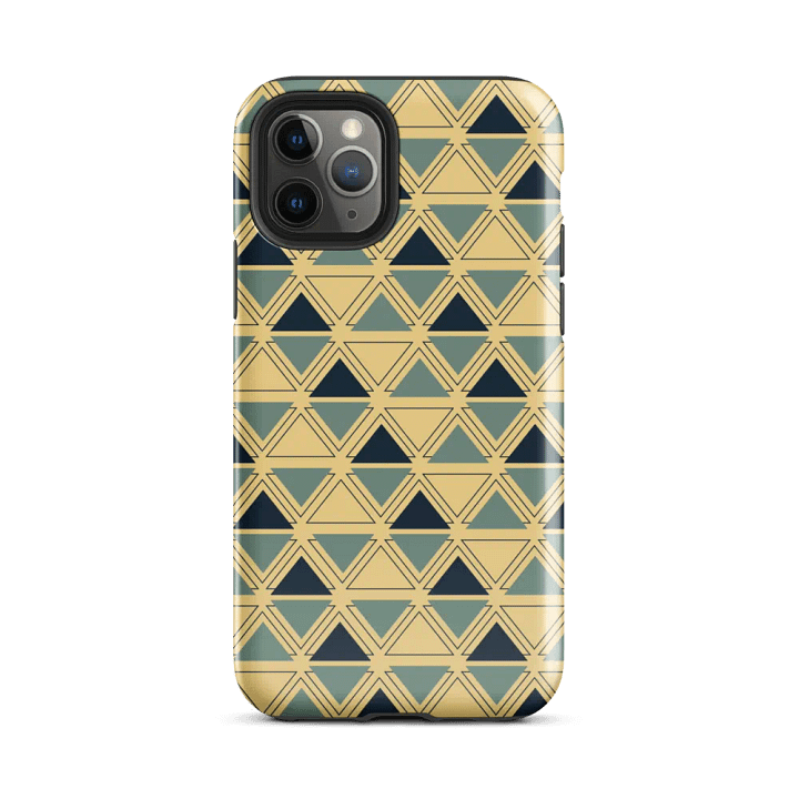 Triangulated Night 2 Geometric iPhone Tough Case product image (2)