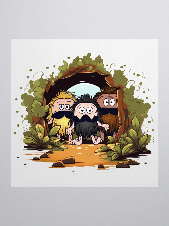 The Beardlings Sticker product image (1)