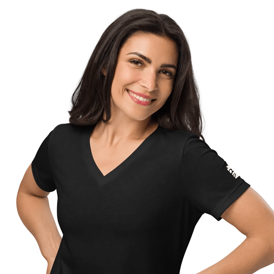 The Panda Mechanic V-Neck Tee product image (12)