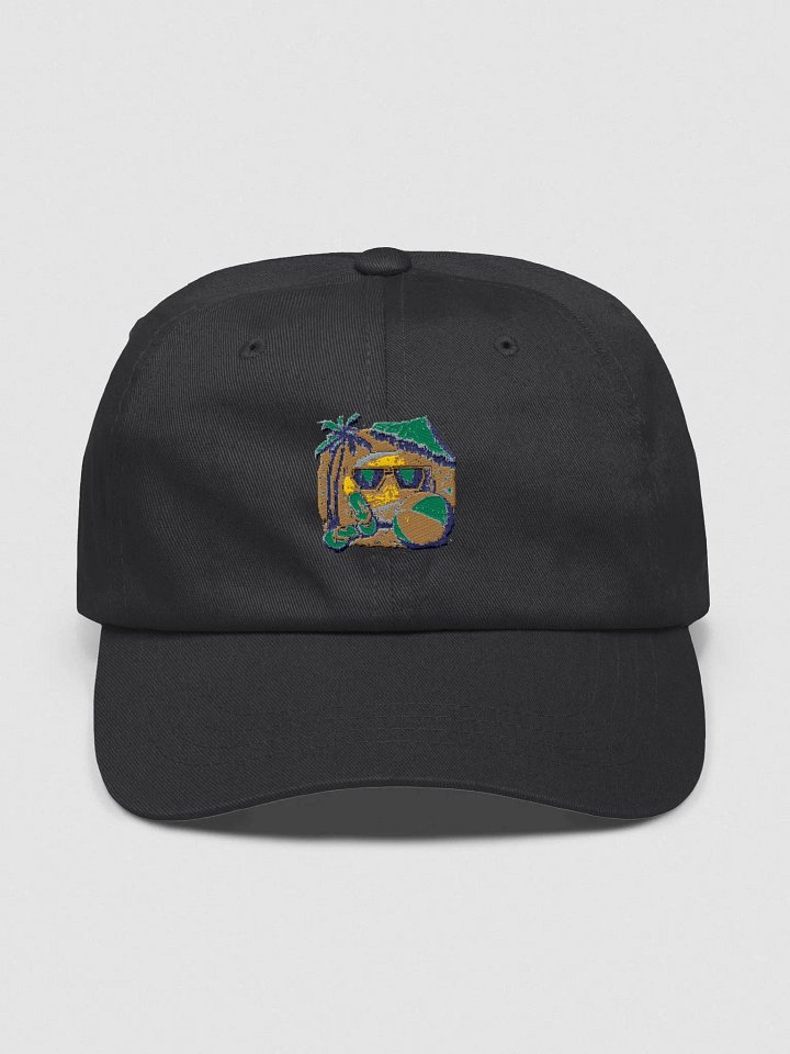 Tropical Vibes Coconut Dad Hat product image (1)