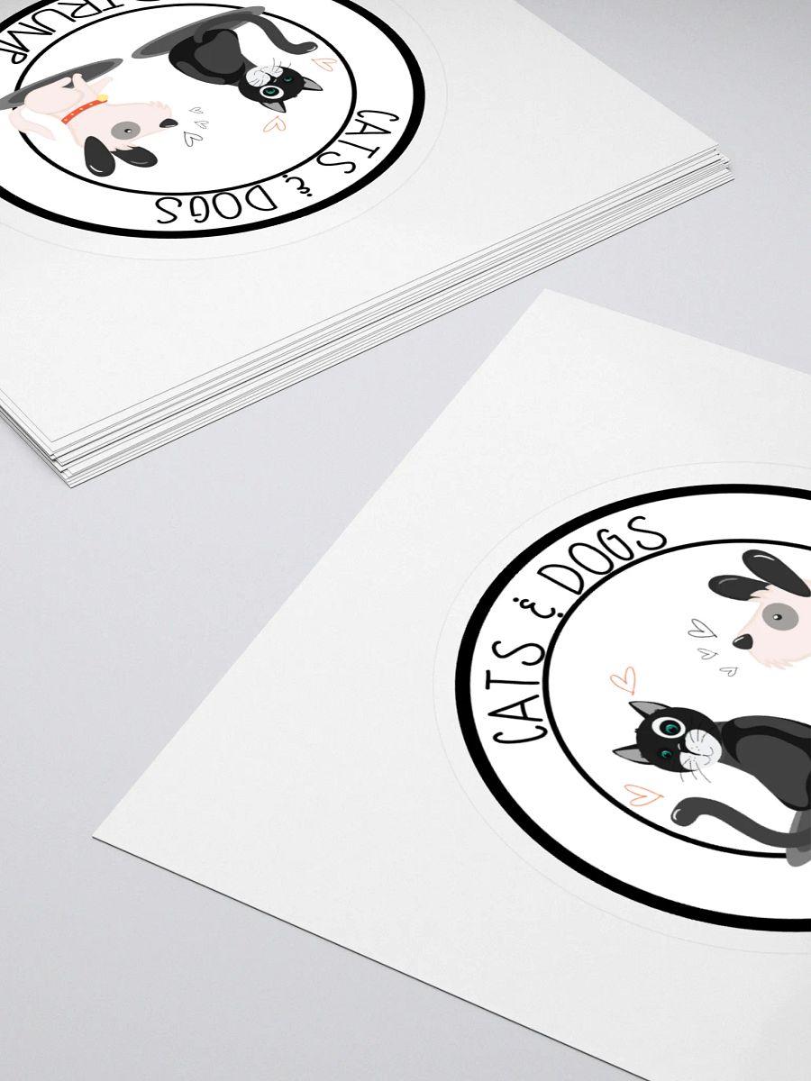 Cats & Dogs For Trump Sticker product image (4)