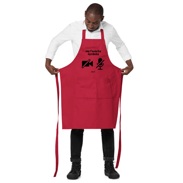 Organic Cotton Apron: The Ultimate Shield of Style product image (3)