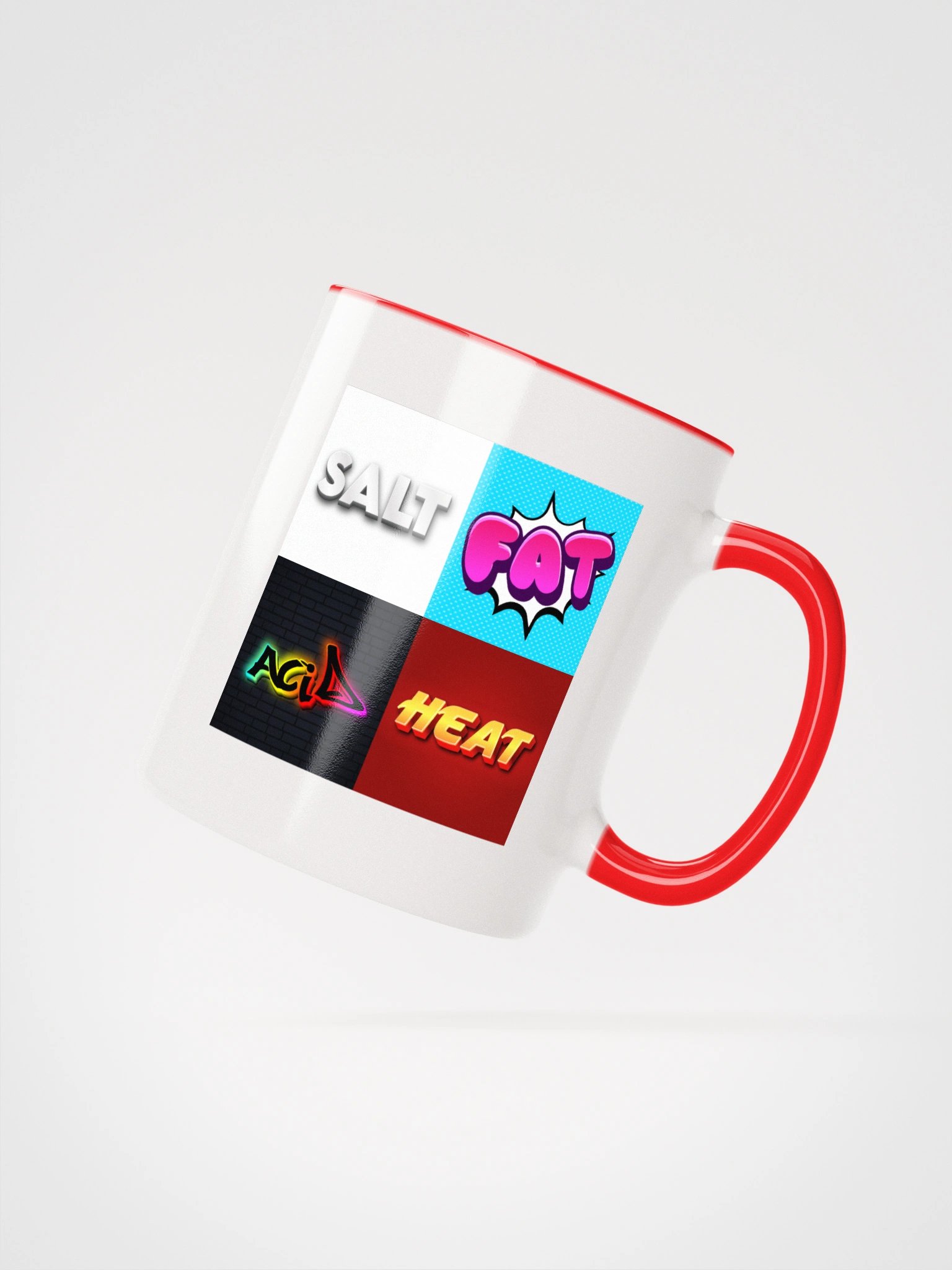 Salt Fat Acid Heat - Ceramic Mug with Color Inside product image (27)