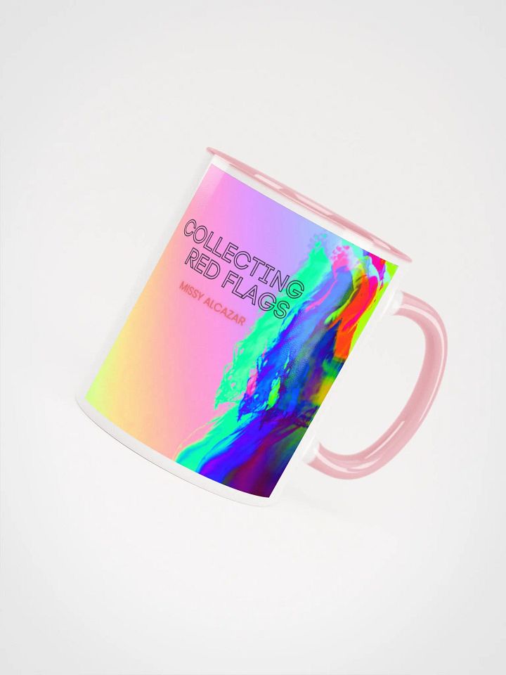 Collecting Red Flags enamel mug product image (1)