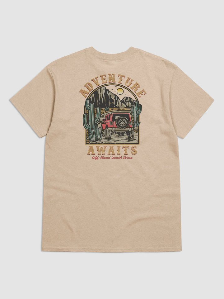 Adventure Awaits OFF-ROAD SOUTHWEST! 4x4 Overland T-Shirt Mojo Adventures Las Vegas Arizona California Nevada Mojave Sonoran Desert Explore product image (13)