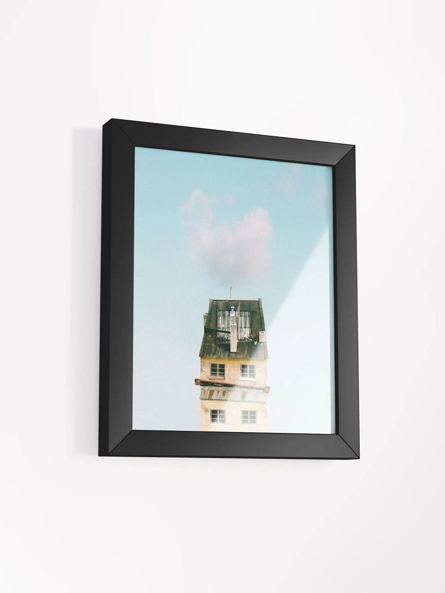 Whimsical Cloudscape: Framed Matte Poster product image (10)