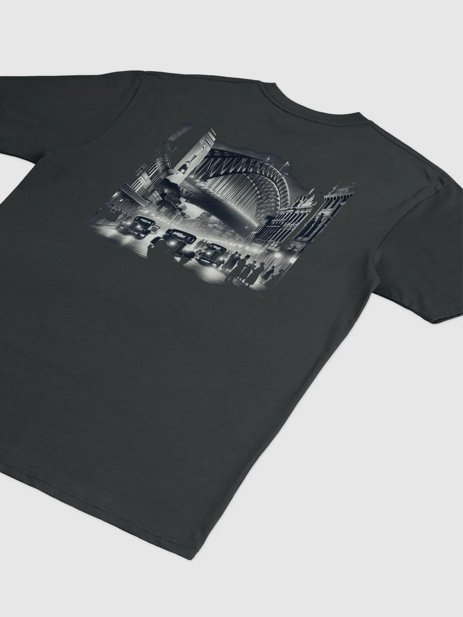 Moonlit Elegance Over Sydney Harbor (Mens Tee) product image (4)