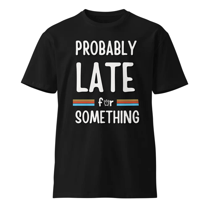 Colorful Late Statement Tee product image (1)