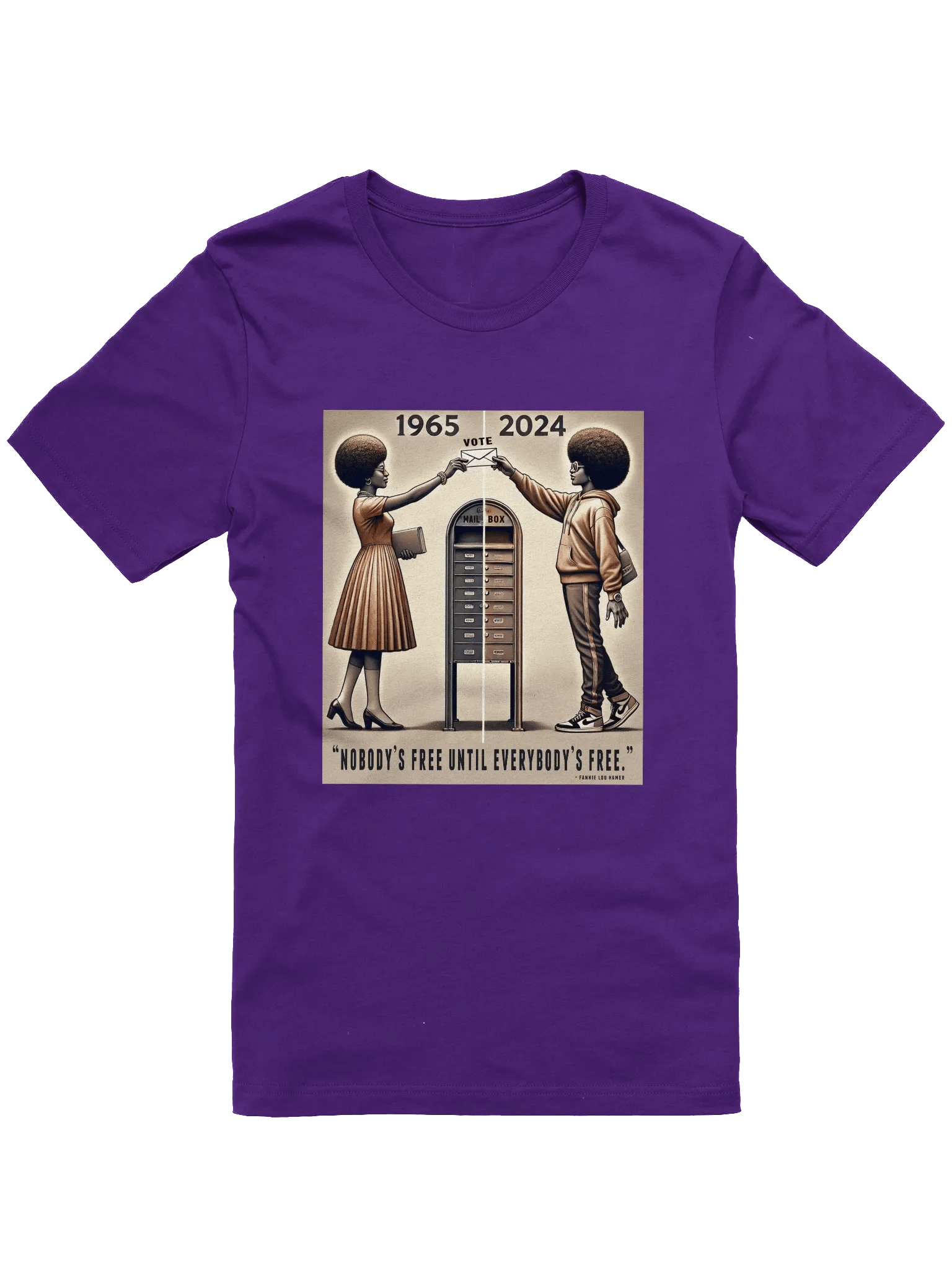 "Nobody’s Free" Women’s T-Shirt – Wear the Legacy, Inspire the Future product image (36)