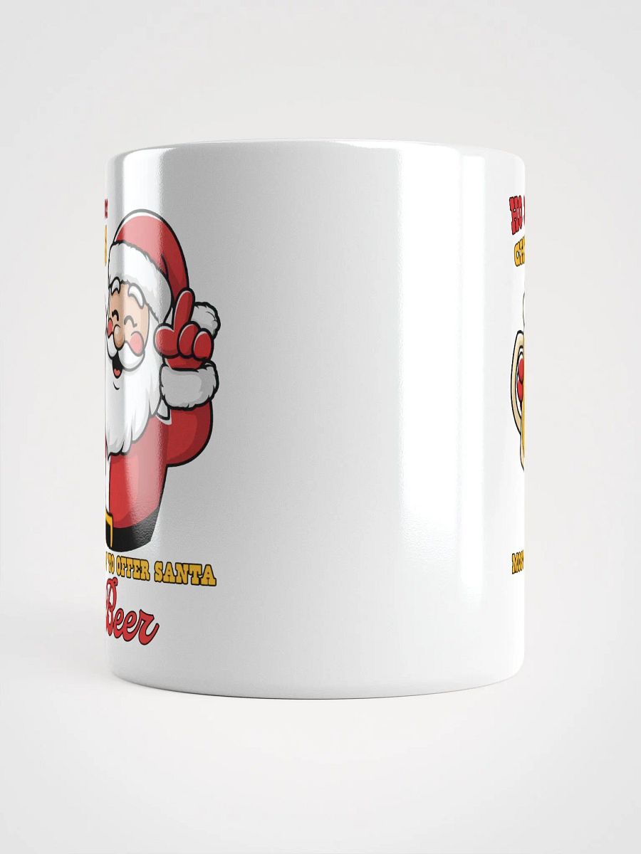 Santa's Cheers White Glossy Mug product image (5)