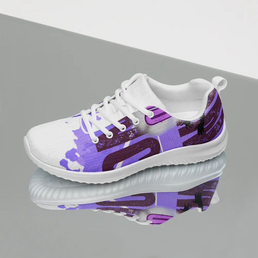 Born to Dance His Silhouette Design Women's Athletic Shoes product image (11)