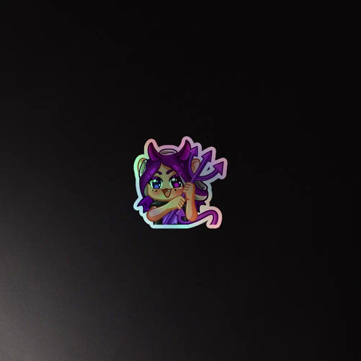 TGSR Splatoween HoloGlow Sticker Set product image (2)