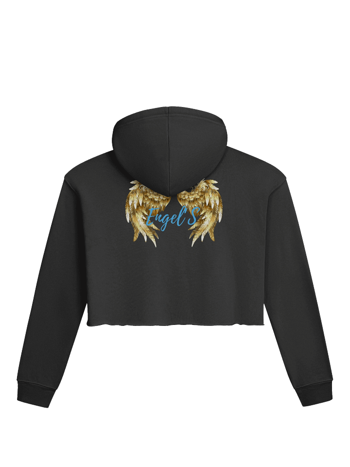 Bella+Canvas Fleece Crop Hoodie product image (6)