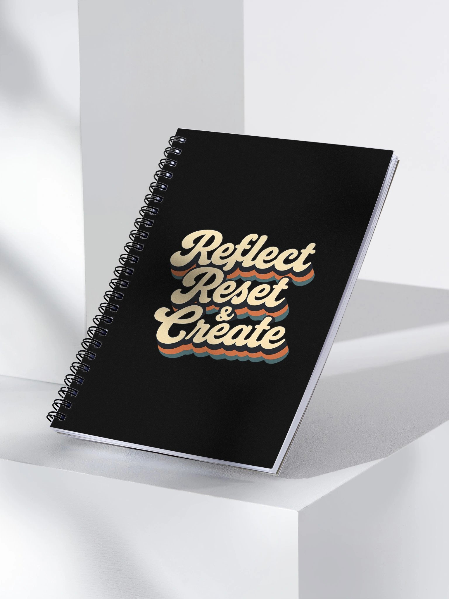 Reflect Reset and Create Spiral Notebook product image (3)
