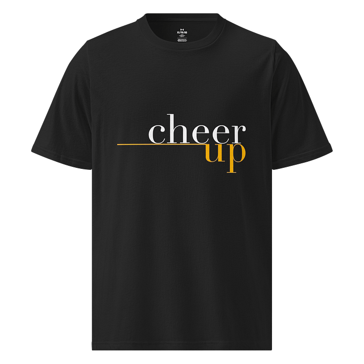Cheer Up Stylized Graphic Athletic T-Shirt product image (1)