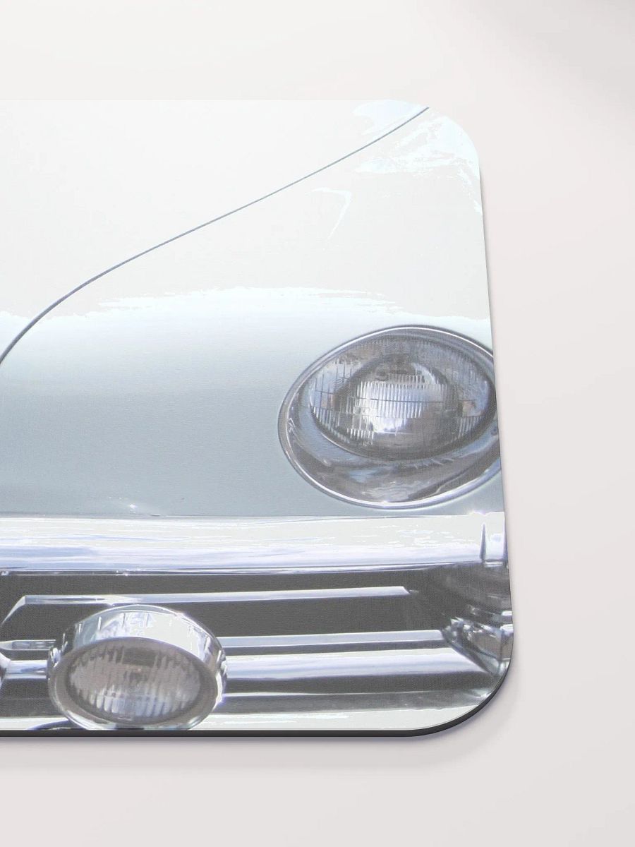 White Hot Vintage Car Mouse Pad product image (5)