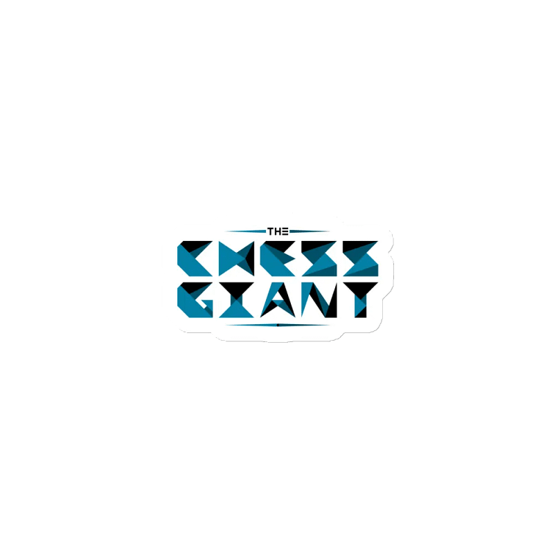 The Chess Giant logo magnet
