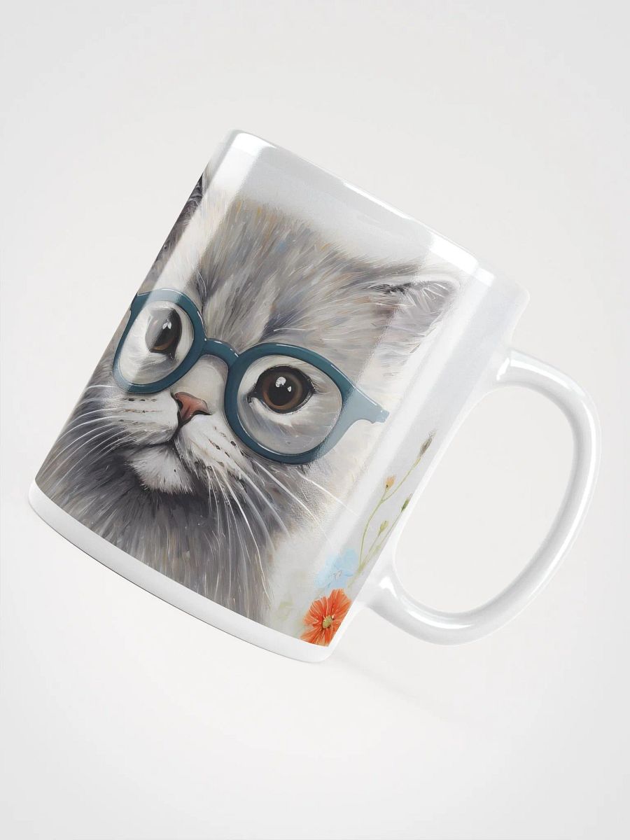 Smarty Cat Glasses Mug product image (5)