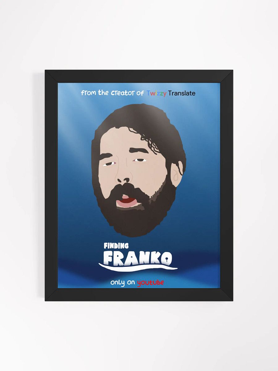 'Finding Franko' - Framed Poster product image (1)