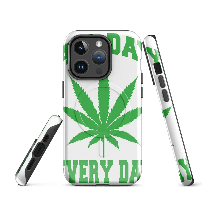Green Cannabis Leaf | MagSafe® Tough Case product image (2)