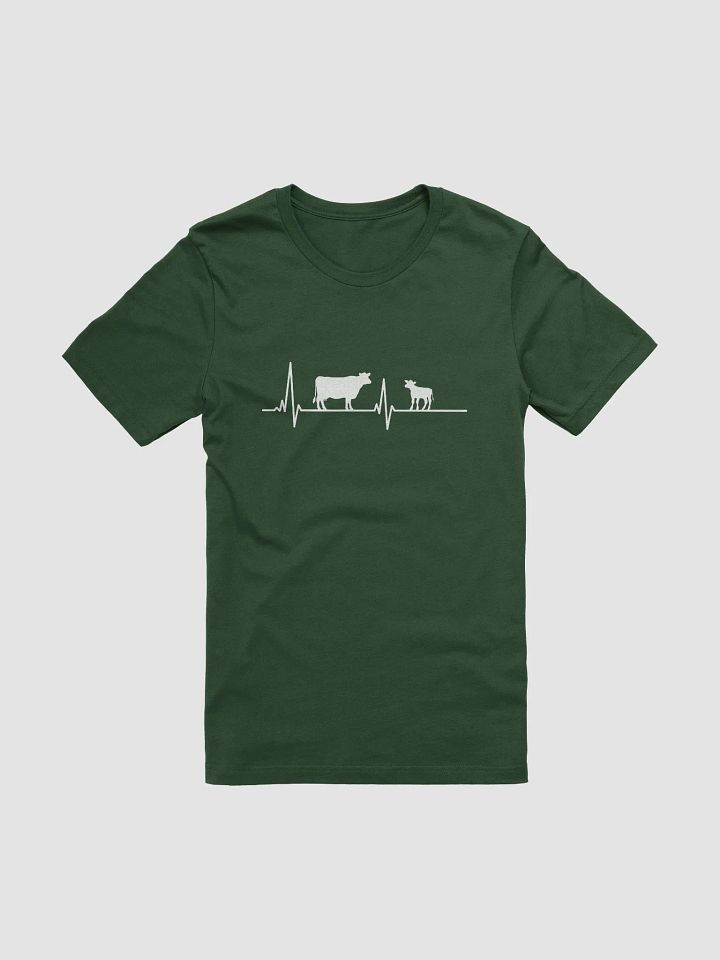 "Heartbeat-Cow" t-shirt product image (1)