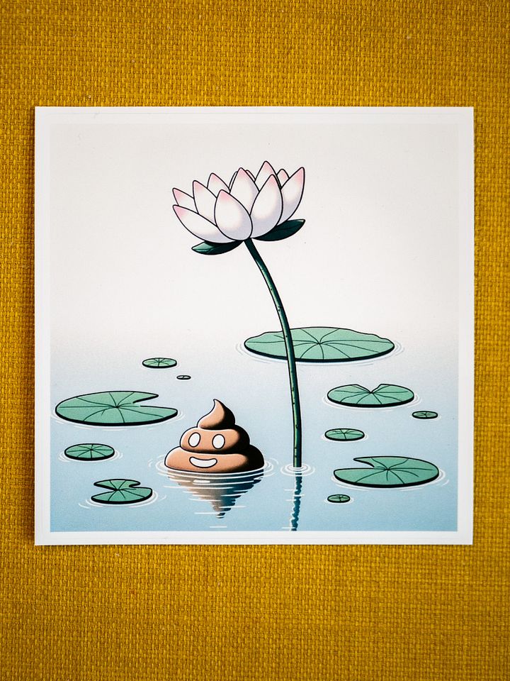 Great Poo Pond Sticker product image (2)