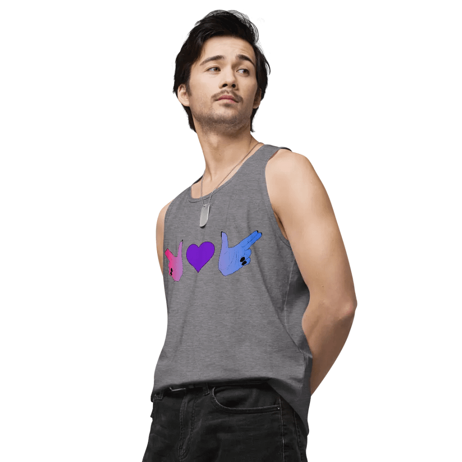 Finger Guns (bi flag) Tank M product image (48)
