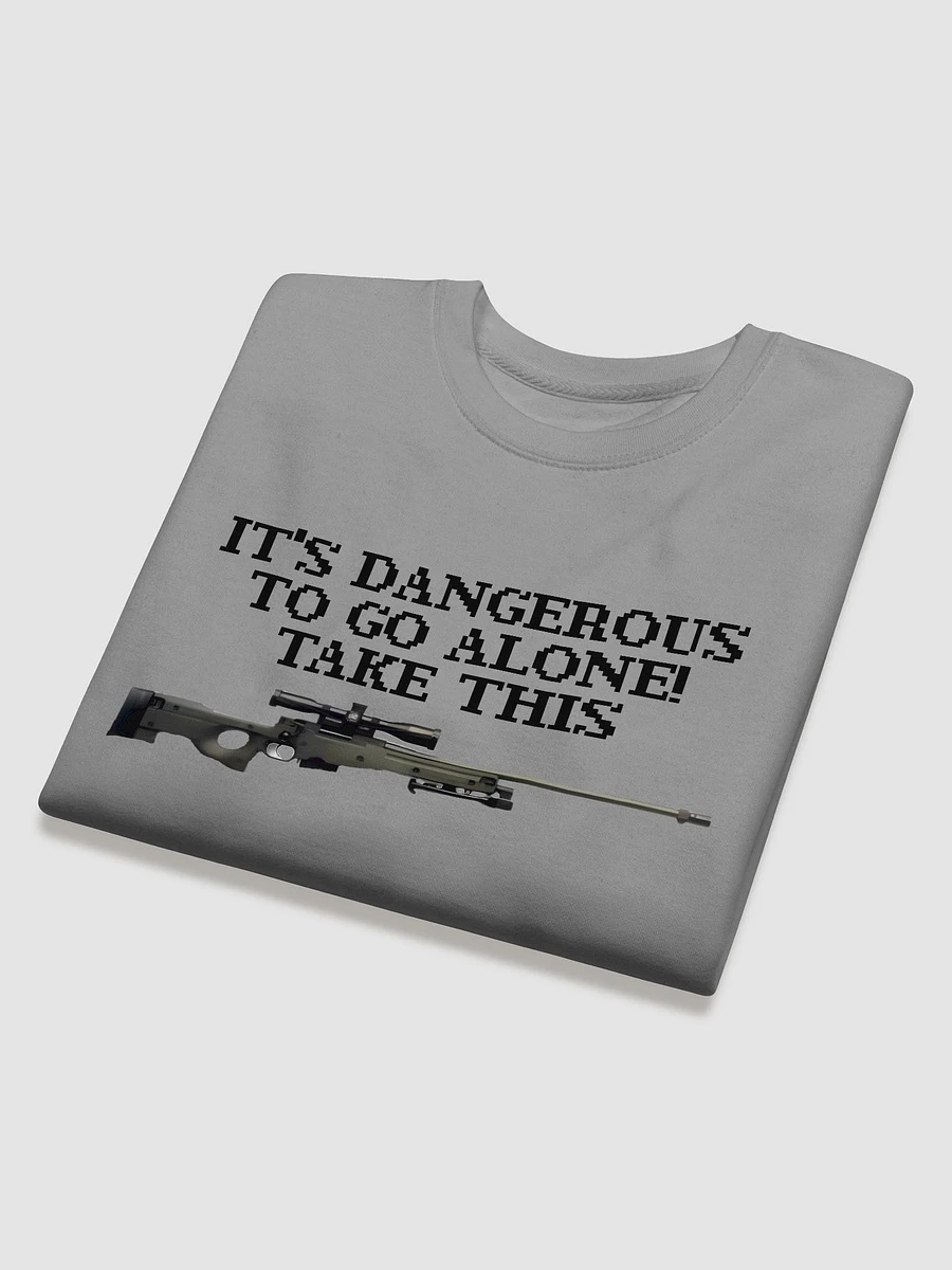 It's Dangerous to Go Alone! Take This AWP Sweatshirt product image (11)