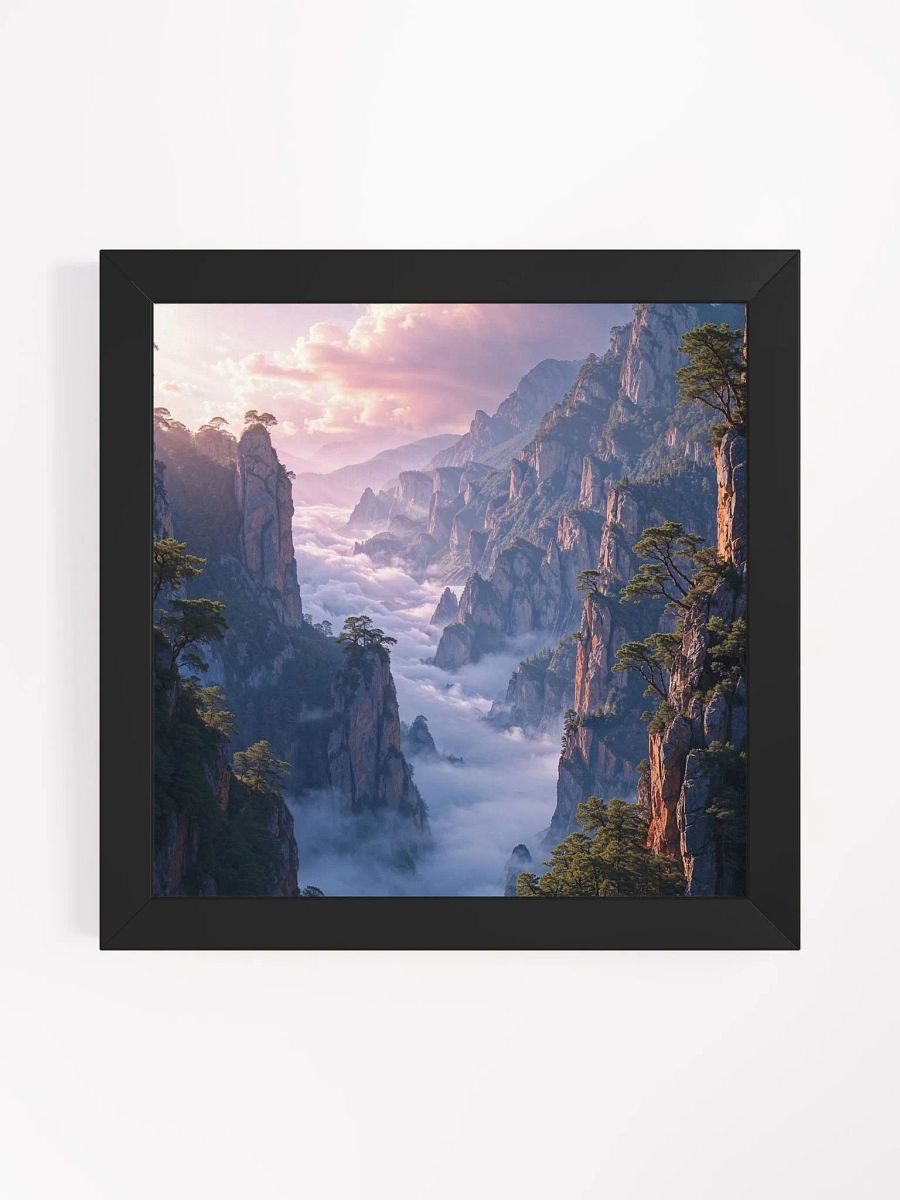 Mystical Valley Framed Print product image (34)