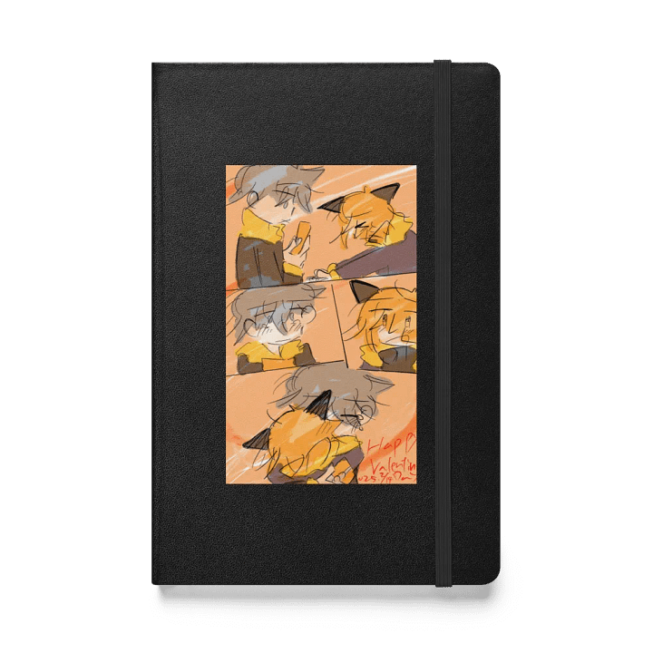 Ray and the Fox Valentine's day notebook product image (1)