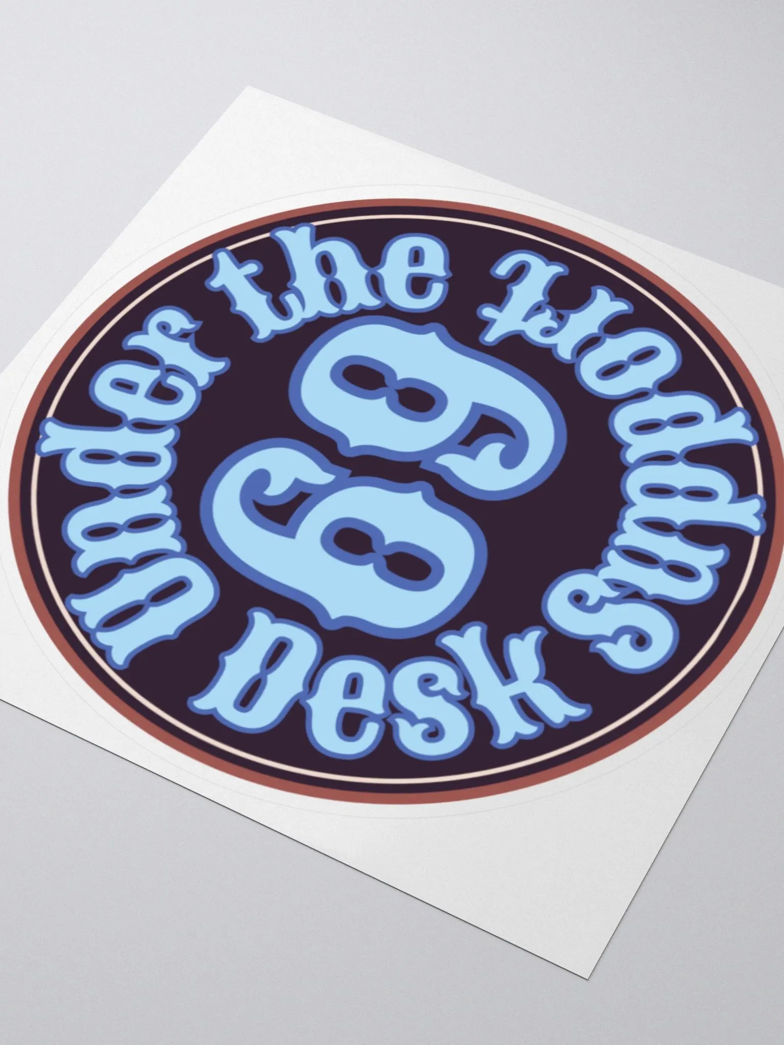 Desk Support Kiss-Cut Sticker product image (9)