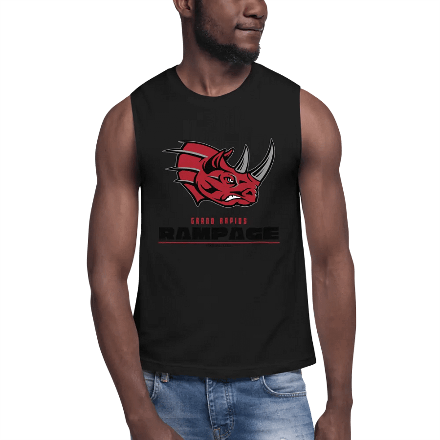 Grand Rapids Rampage Team Muscle T-Shirt product image (7)