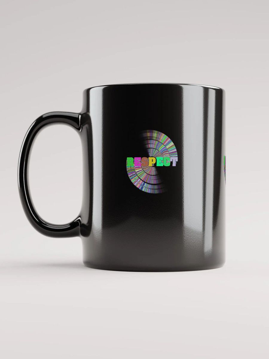 Black Glossy Coffee mug- Respect product image (11)