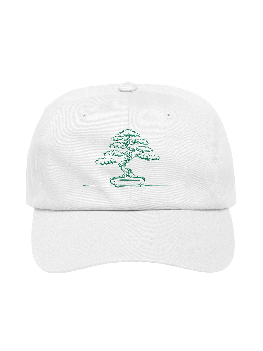Bonsai Tree Line Drawing Dad Hat product image (1)