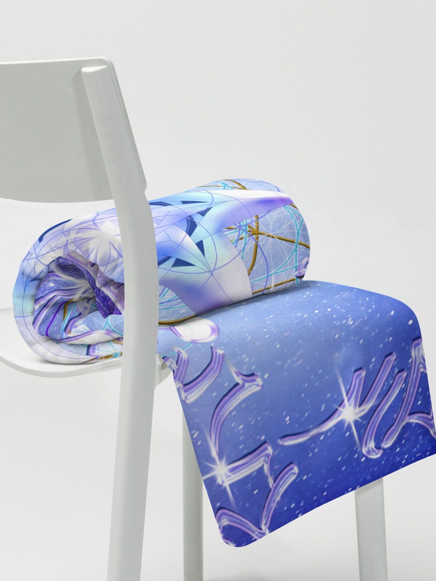 Galactic Dreamstar Light-Tech Fleece Blanket product image (6)