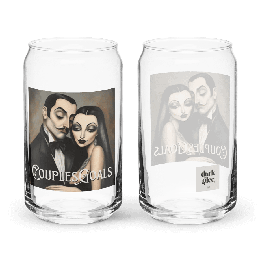 Couples Goals Can-Shaped Glass product image (5)