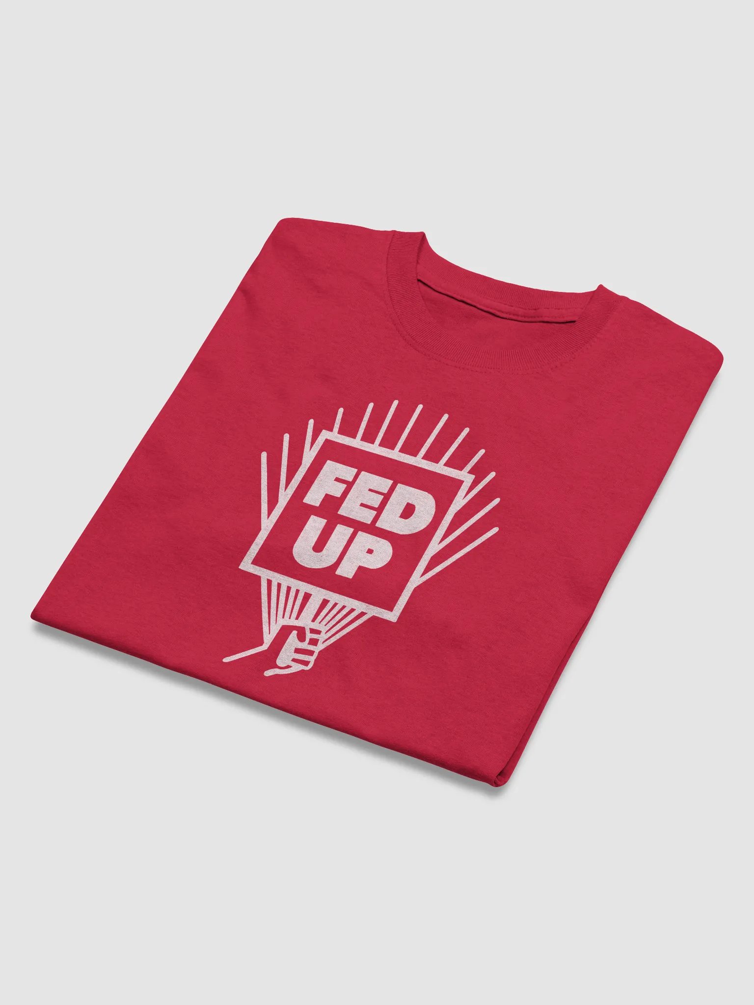 Fed Up One Color T-shirt product image (3)