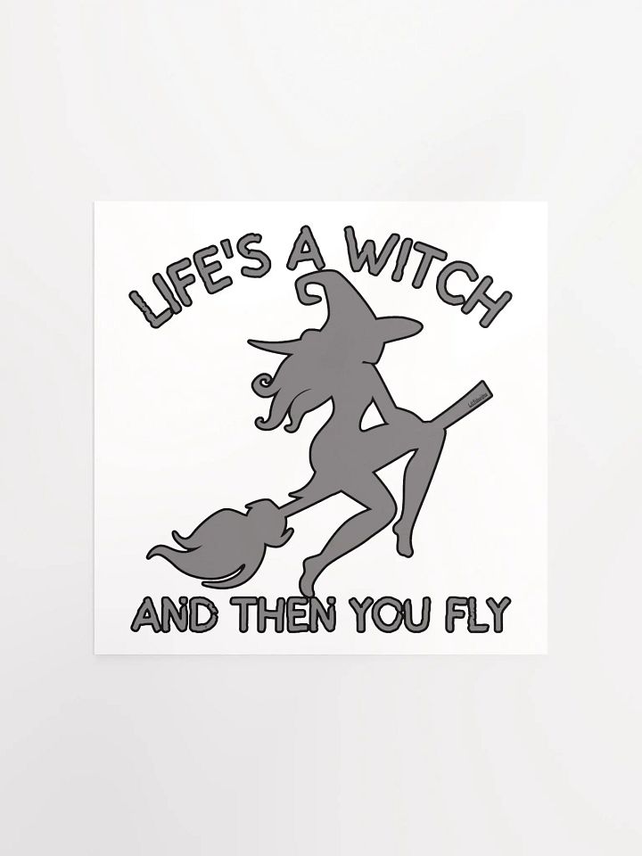 LIFE'S A WITCH AND THEN YOU FLY product image (5)