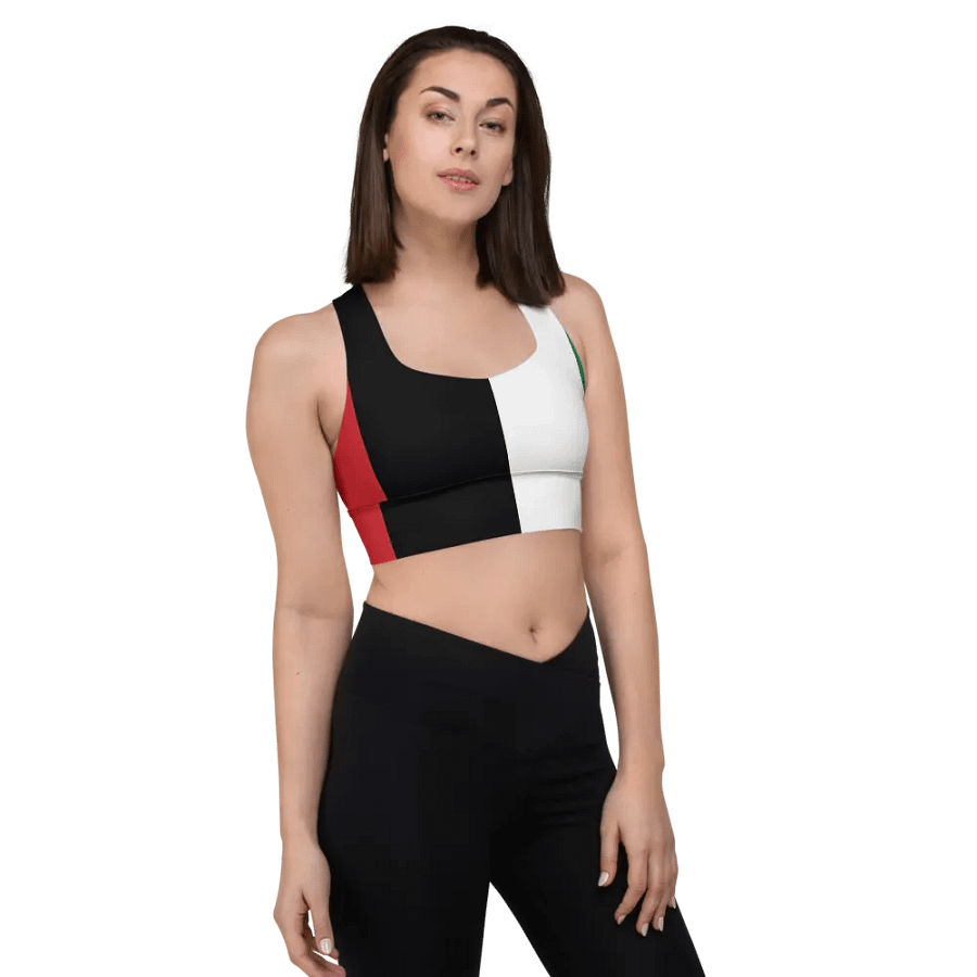 Palestine - Longline Sports Bra product image (4)