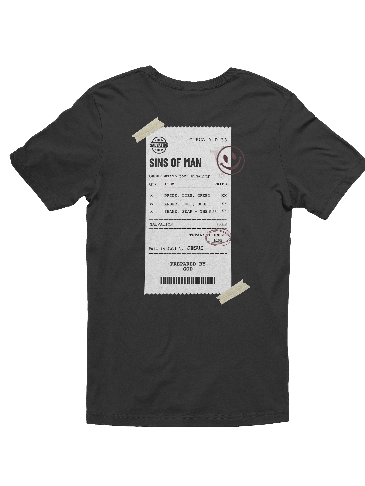 YHWH - "Paid in Full" Slim Fit T Shirt product image (9)