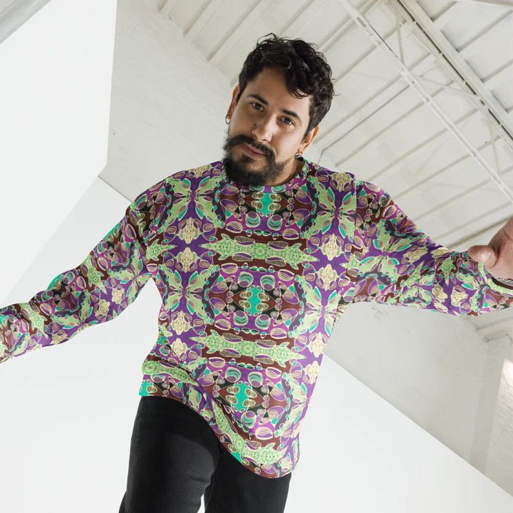 Abstract Patterned Shapes Neurographic Art Unisex Sweatshirt product image (2)